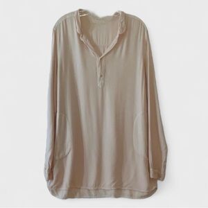 203 CP Shades Pink Tunic Top with Pockets